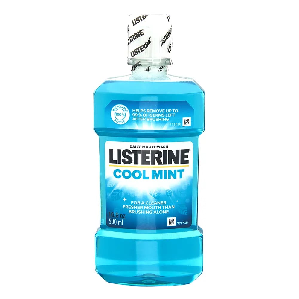 Listerine Cool Mint Daily Mouthwash, 16.9 oz