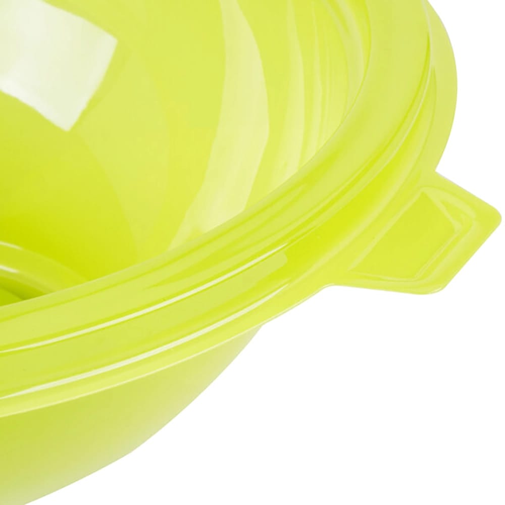 Fineline 24 oz. Salad Bowl, Green, 100 Count
