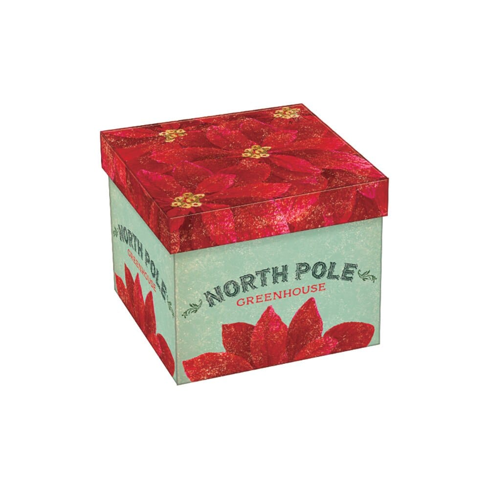 Medium Square Christmas Gift Box, 4.63"