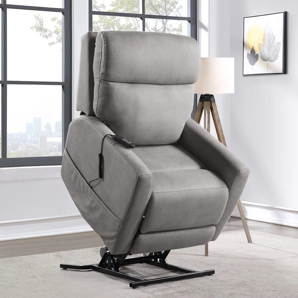 Northridge Home Nadia Heated Lift Chair, Gray