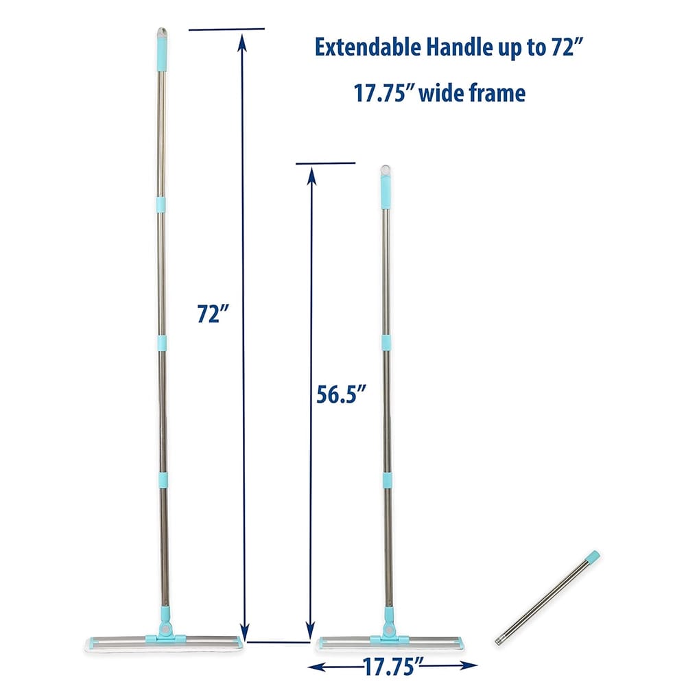 Simple Houseware Extendable Handle Microfiber Hardwood Floor Cleaning Mop