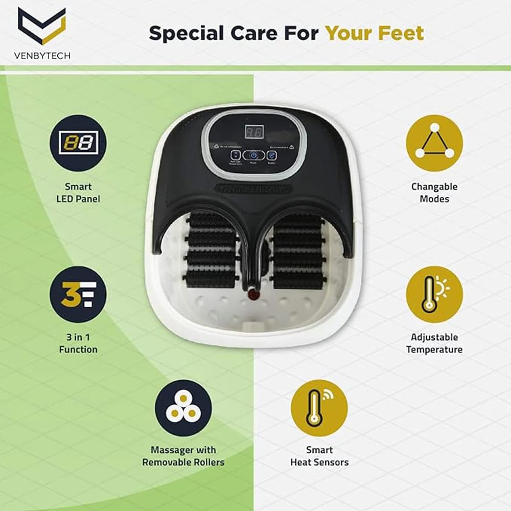 Venbytech CureHeel Foot Spa Massager