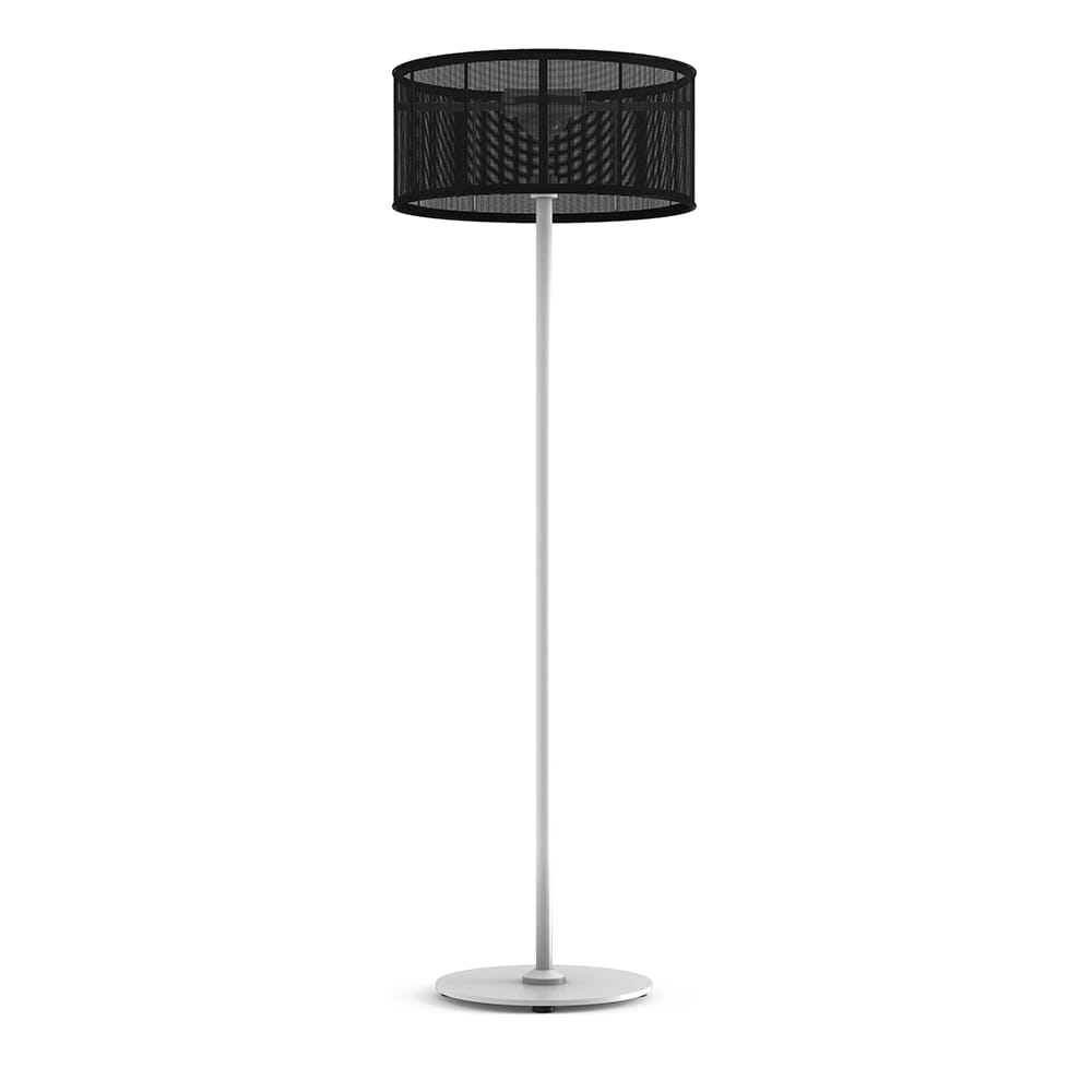 Maiori La Lampe Aluminum Padere, Blanc/Charbon