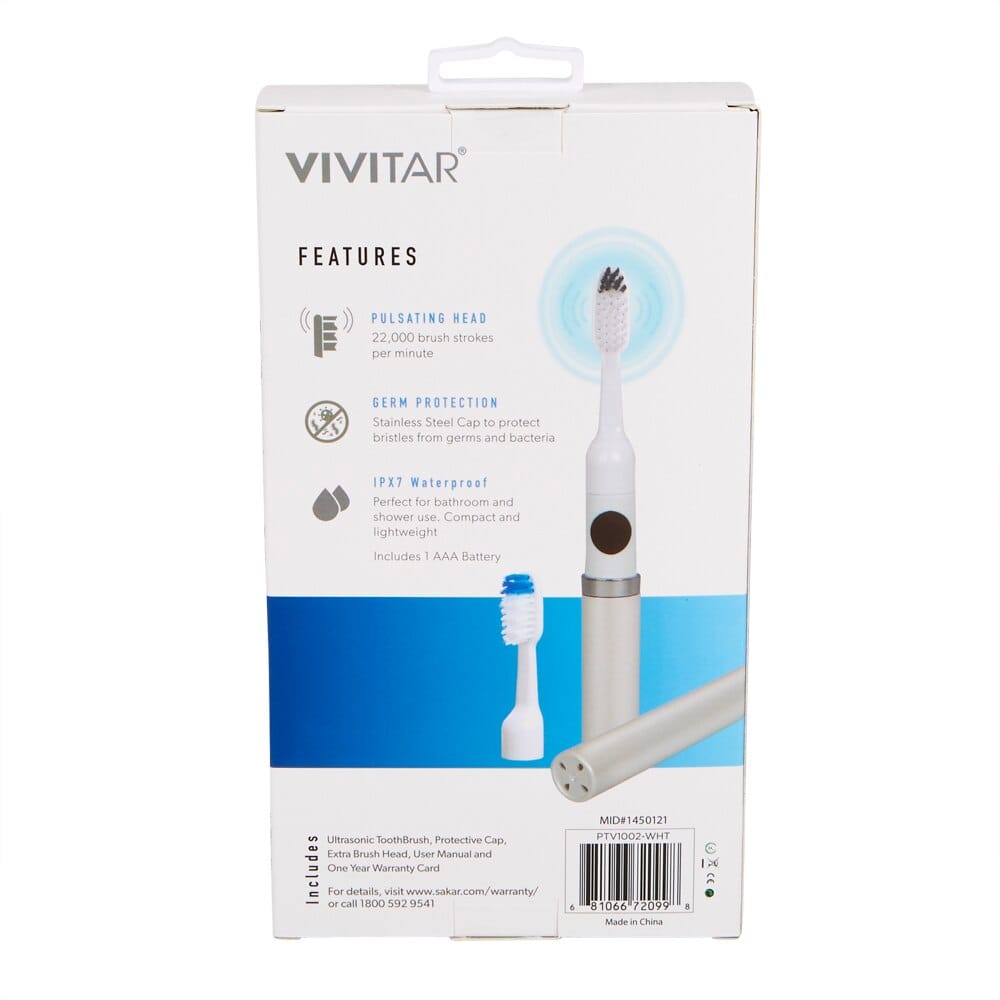 Vivitar Ultrasonic Toothbrush