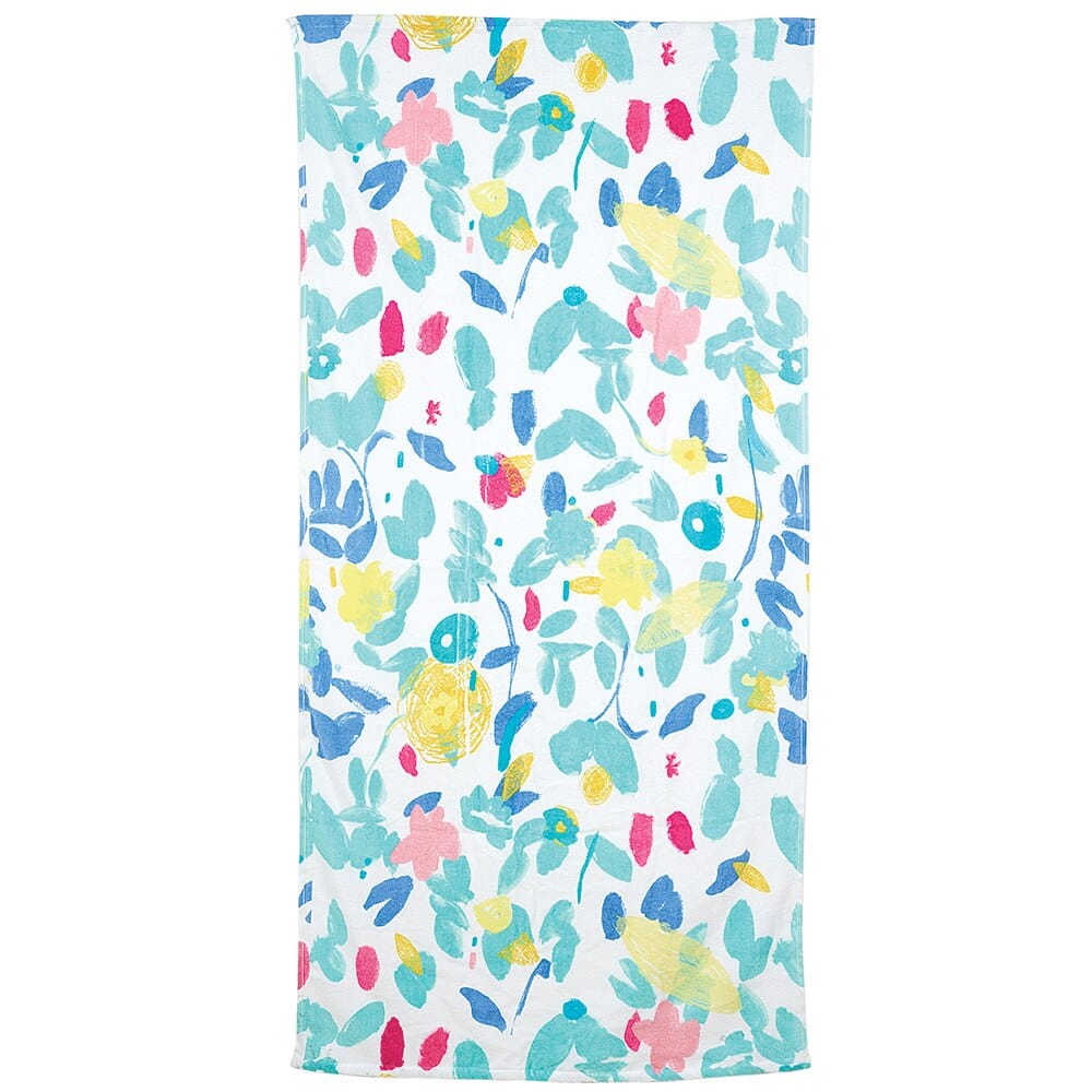 Cotton Printed Kids Beach Towel, 30" x 60"