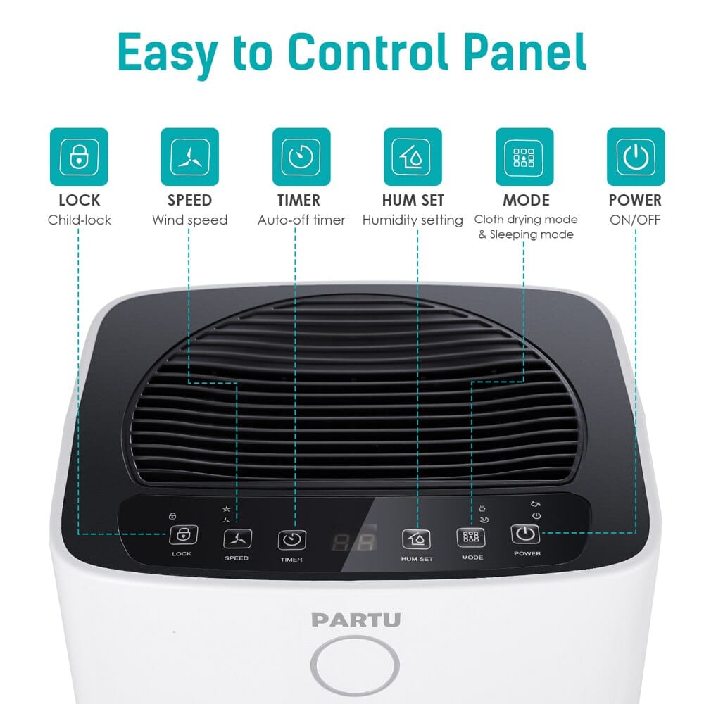 Partu 30 Pint Dehumidifier