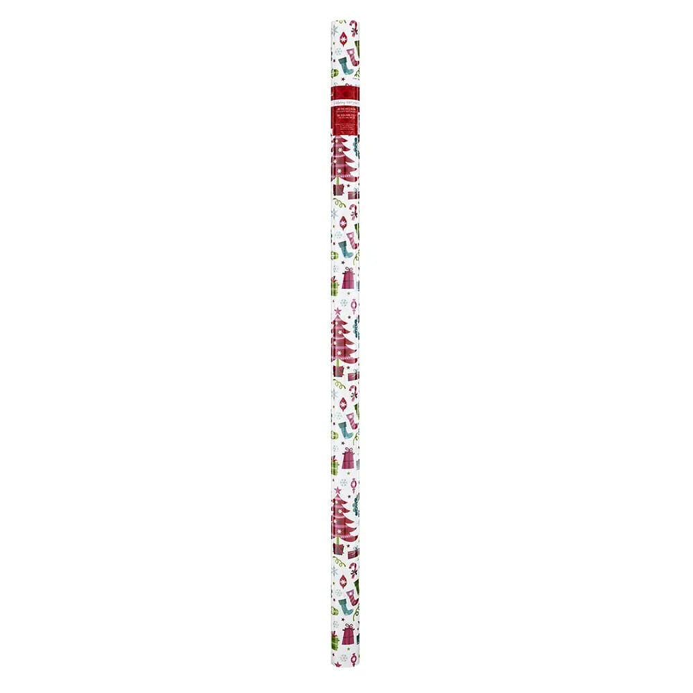 Christmas Wrapping Paper Roll, 80 sq ft