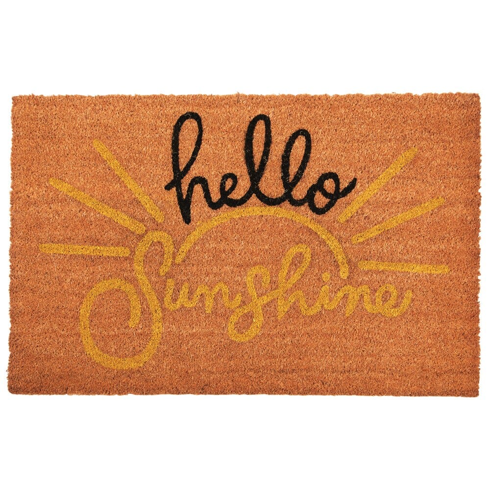 24"x36" Printed Coir Doormat with Vinyl Backing