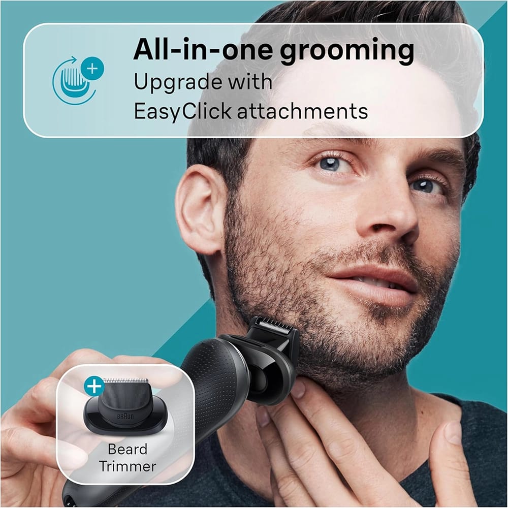 Braun Series 7 Electric Shaver, Space Gray