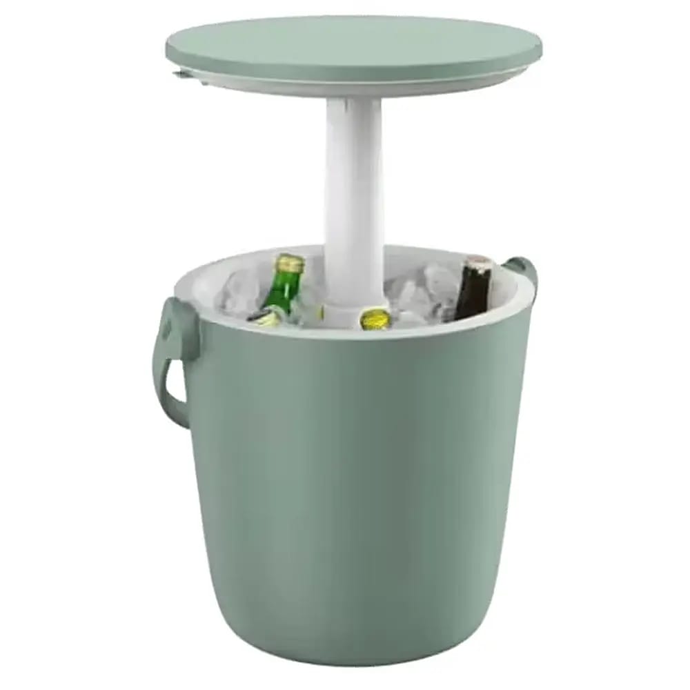 Keter Go Bar Portable 4.3 Gallon Cooler, Green