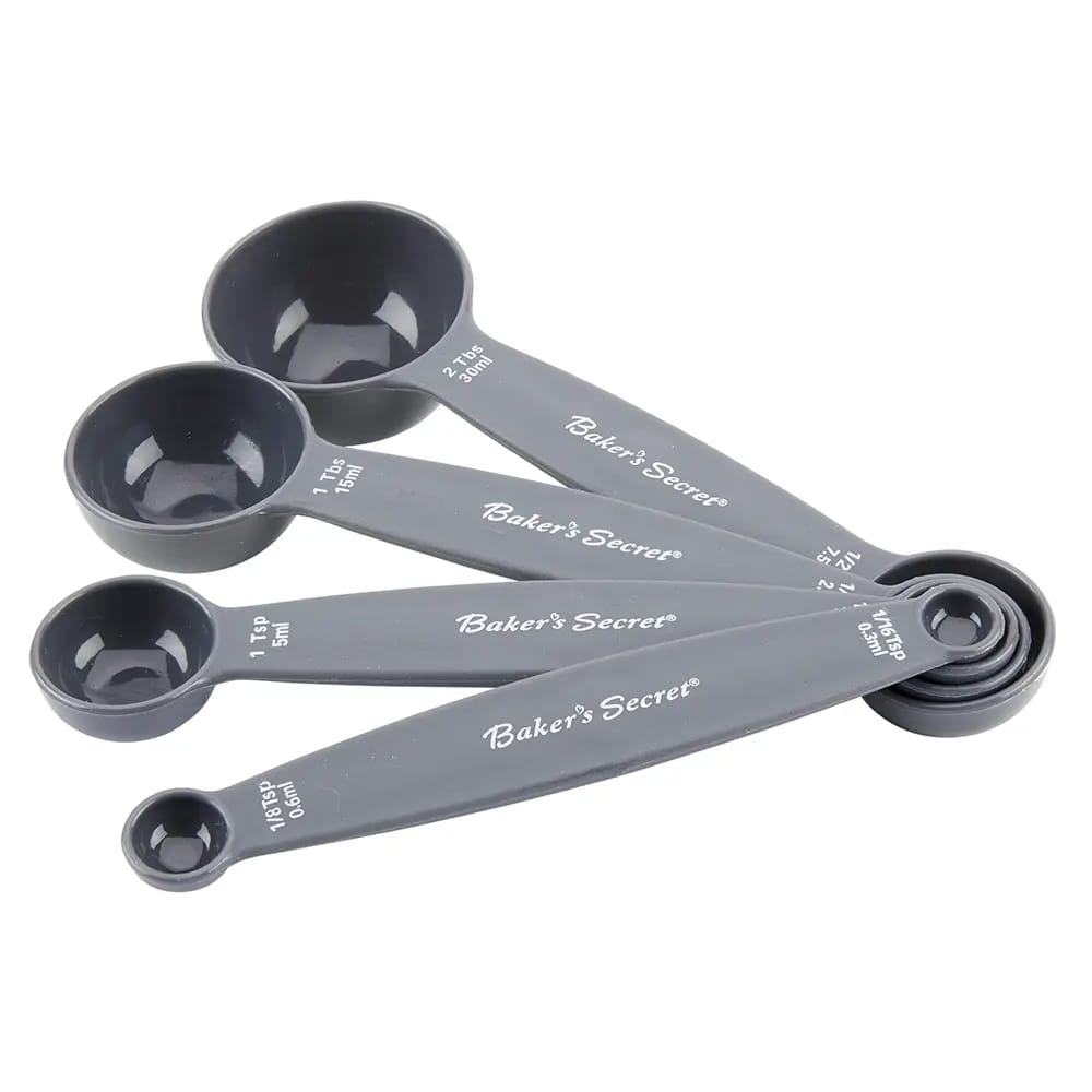 Baker's Secret Assorted Measuring Spoons, 4 Piece