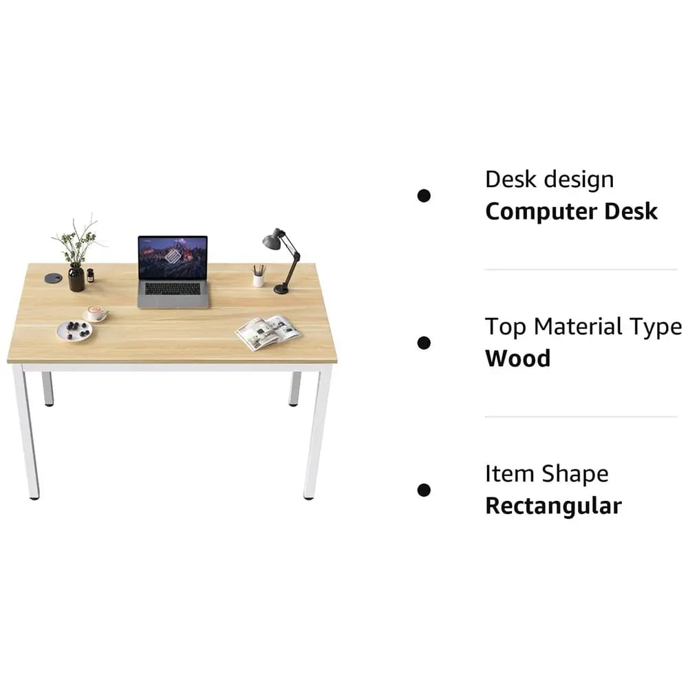 Eureka Ergonomic Office Desk, White