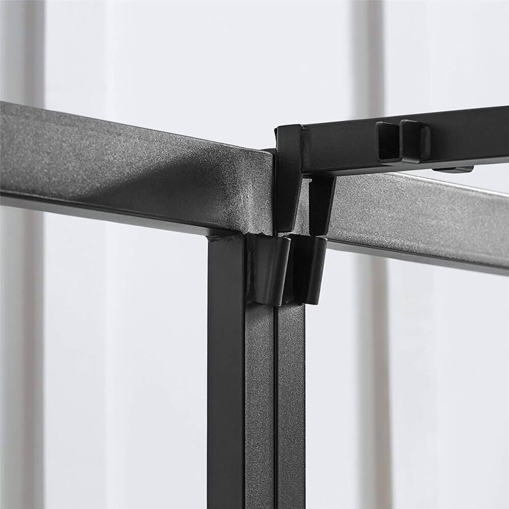 Classic Brands Brutis Heavy-Duty Metal Platform Queen Bed Frame, Black