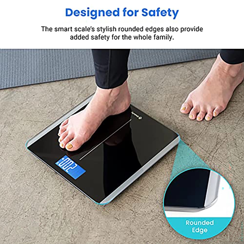 Etekcity Smart Scale for Body Weight and BMI, Black