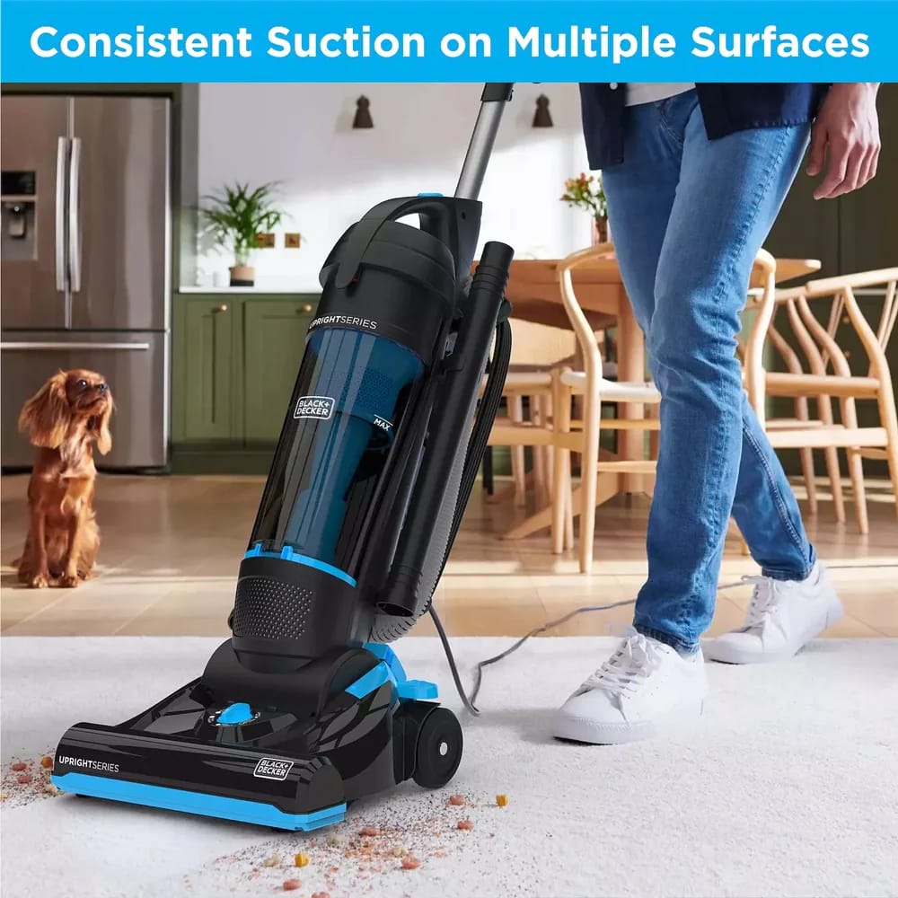 BLACK+DECKER UprightSeries Multi-Surface Upright Vacuum with HEPA Filtration