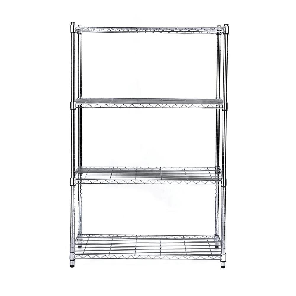 4-Tier Heavy-Duty Wire Shelving