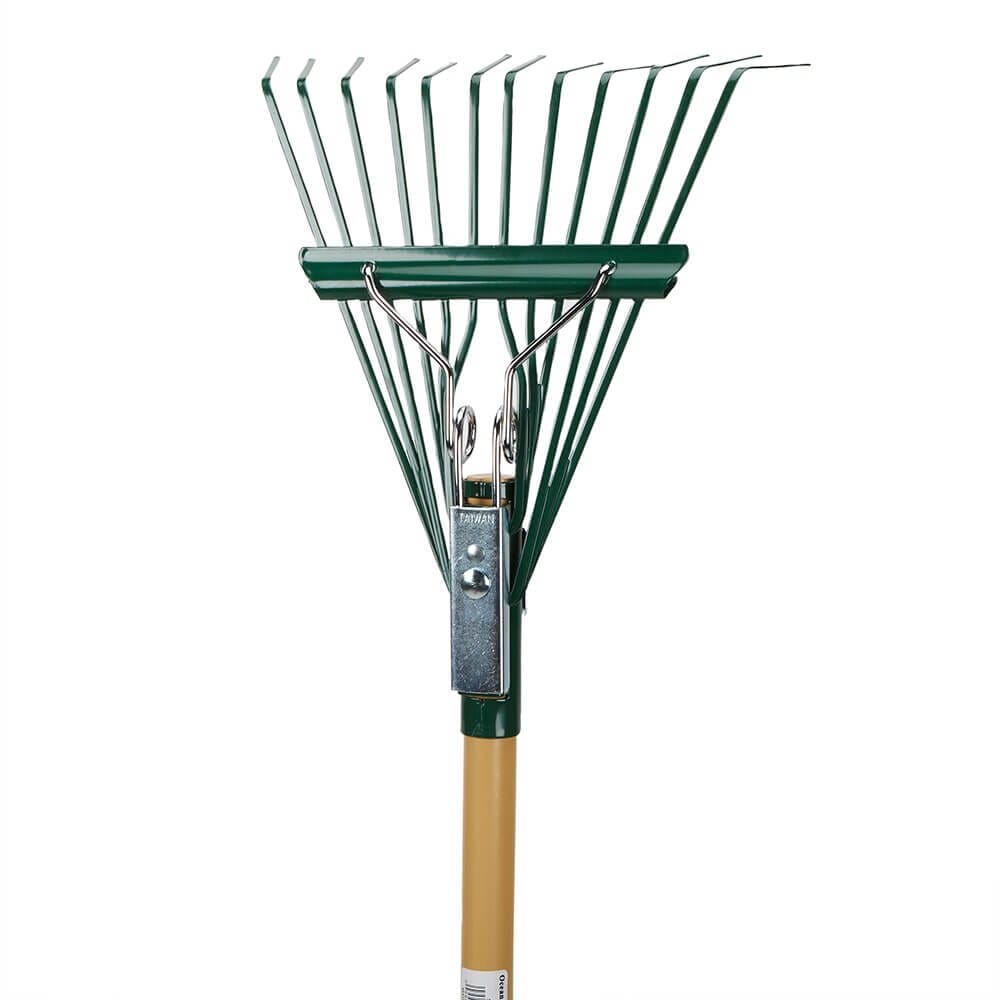 9" Steel Tine Shrub Rake