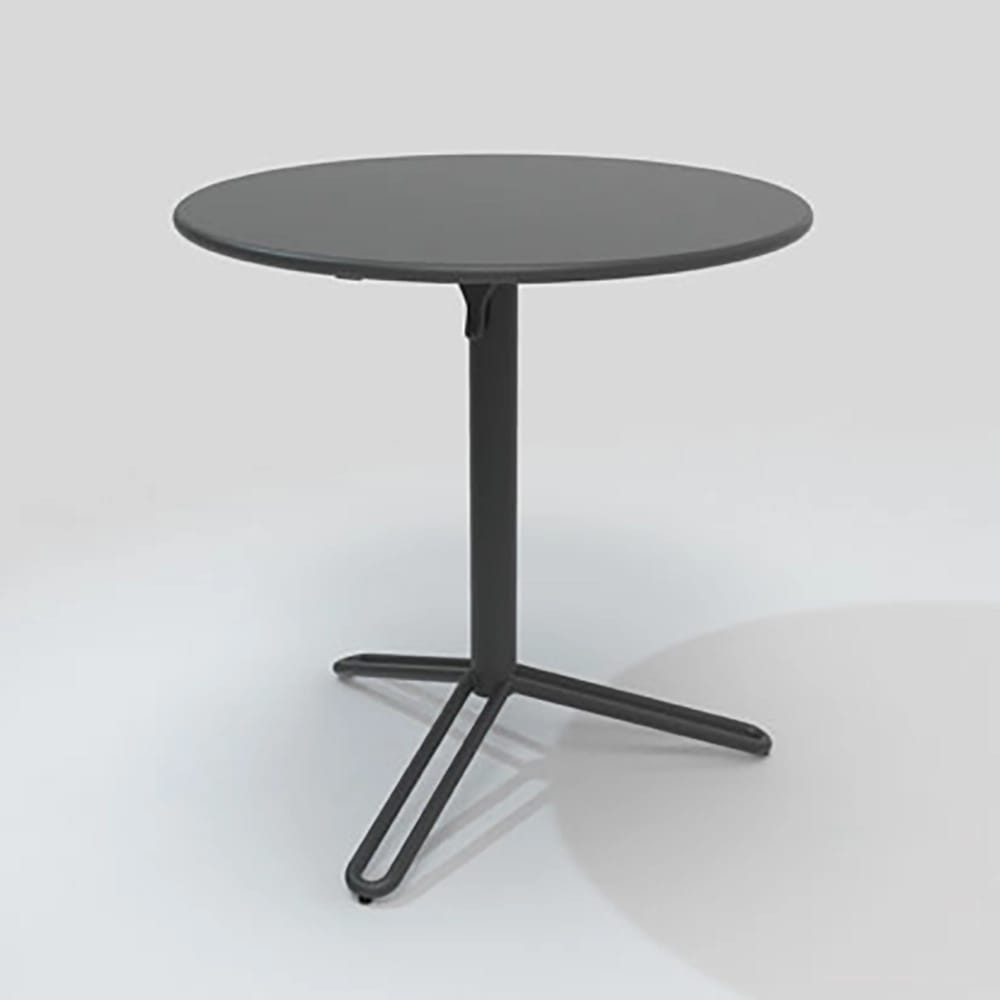 Maiori Aluminium Bistro Table, Charbon