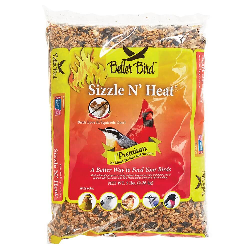 Better Bird Sizzle N' Heat Premium Wild Bird Food, 5 lbs