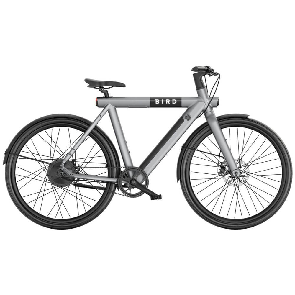 BirdBike A-Frame eBike, Gravity Gray