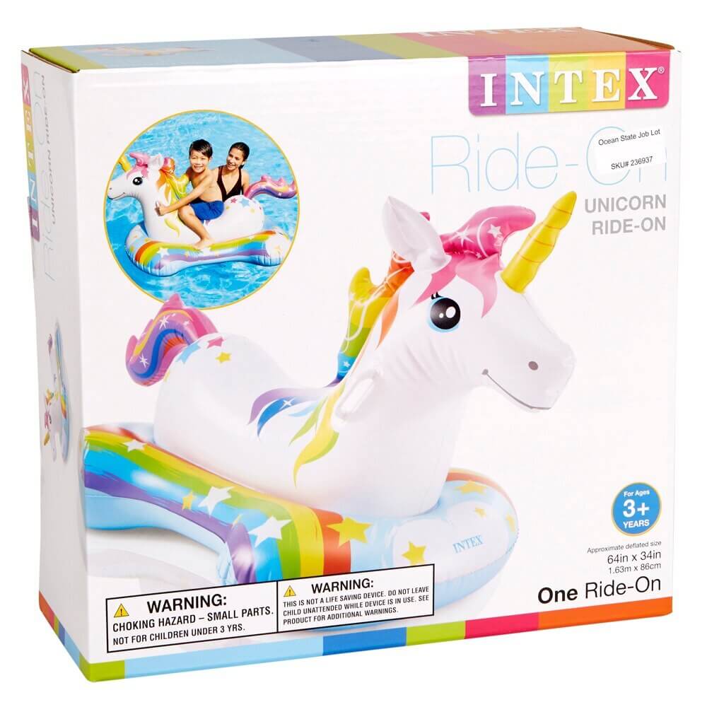 Intex Ride-On Unicorn Float