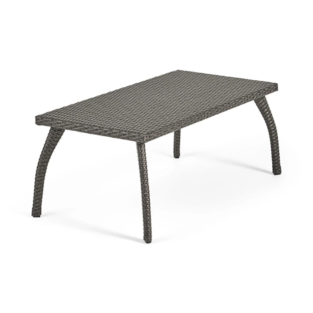 Honolulu 4-Piece Wicker Patio Set, Gray