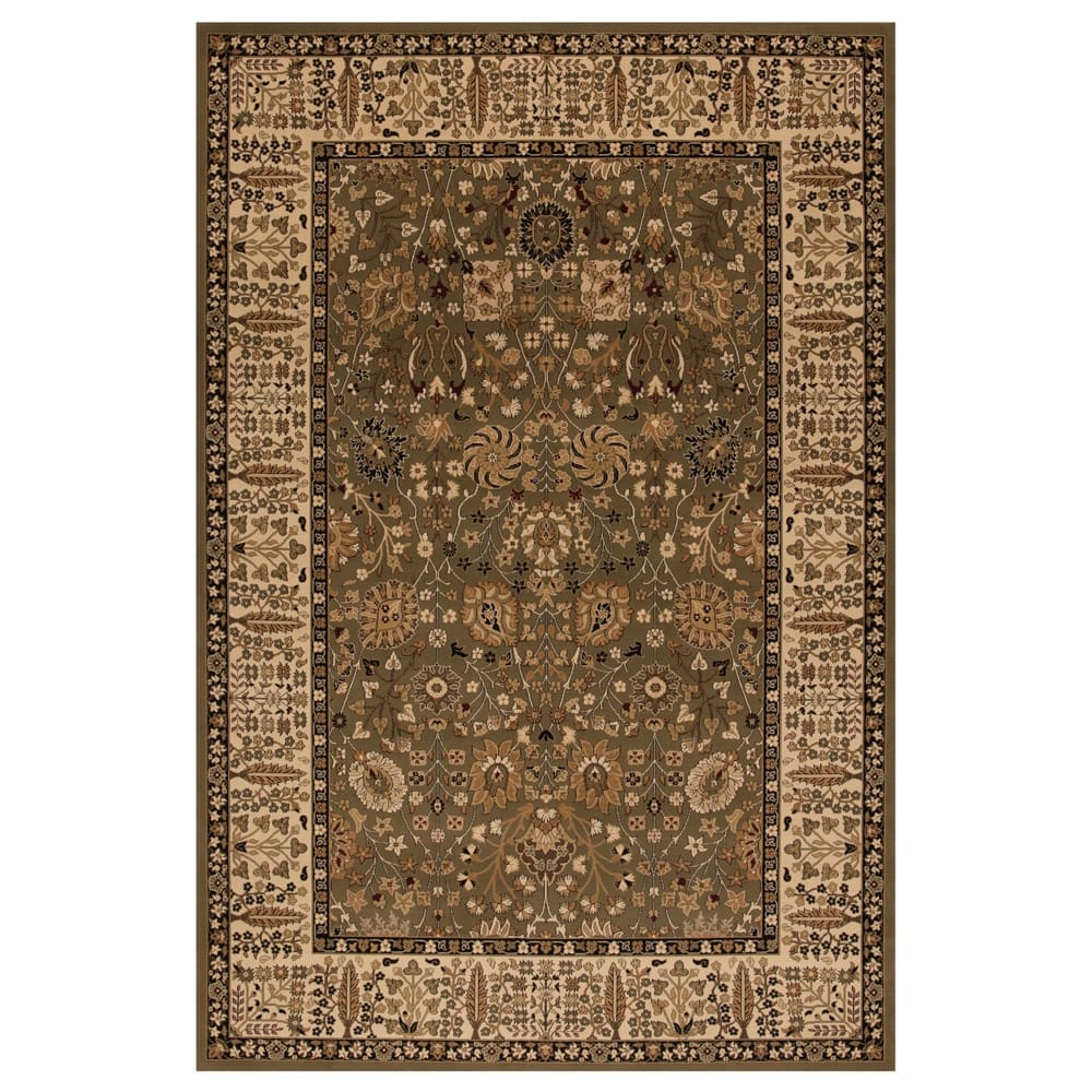 Persian Classics Area Rug, 9'3" x 12'10", Vase Green