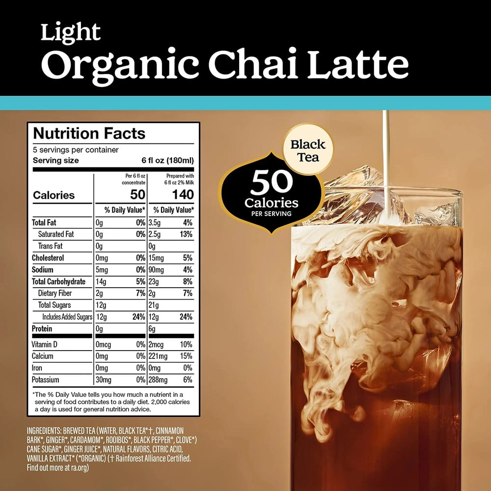 Yogi Barista Light Organic Chai Latte, 32 fl. oz.