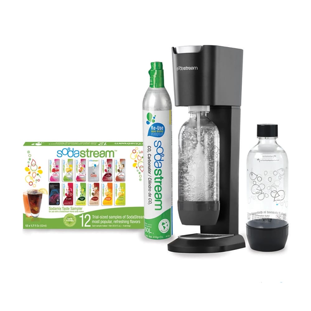 SodaStream Genesis Seltzer Starter Kit, Black