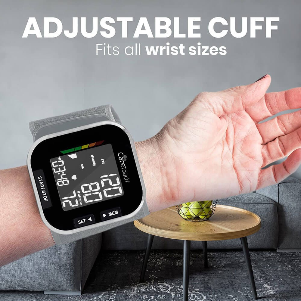 Care Touch Platinum Wrist Blood Pressure Monitor