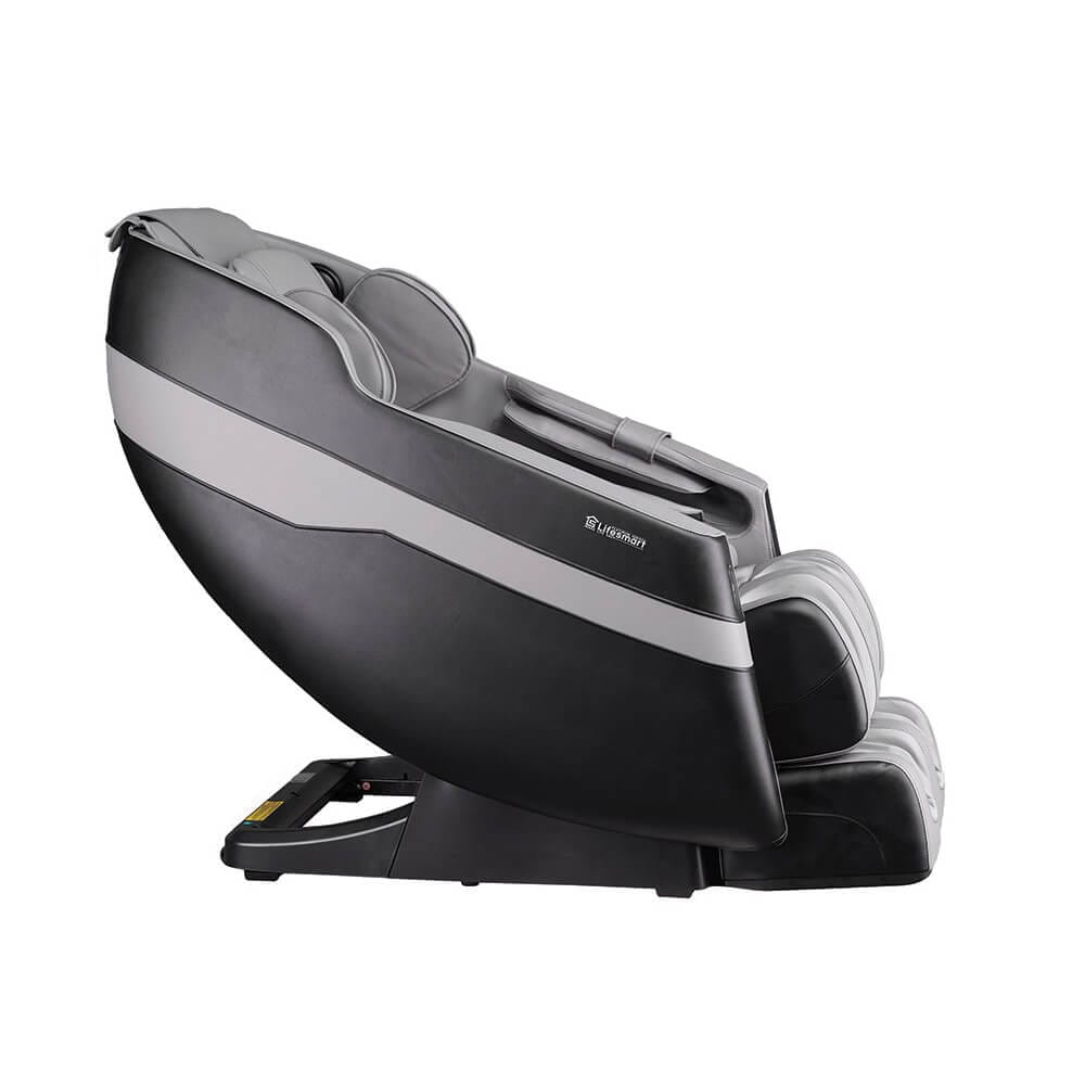 Lifesmart Deluxe 2D Massage Chair, Gray/Black