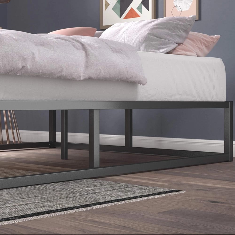 Zinus 10" Platform Low Profile Bed Frame, Black