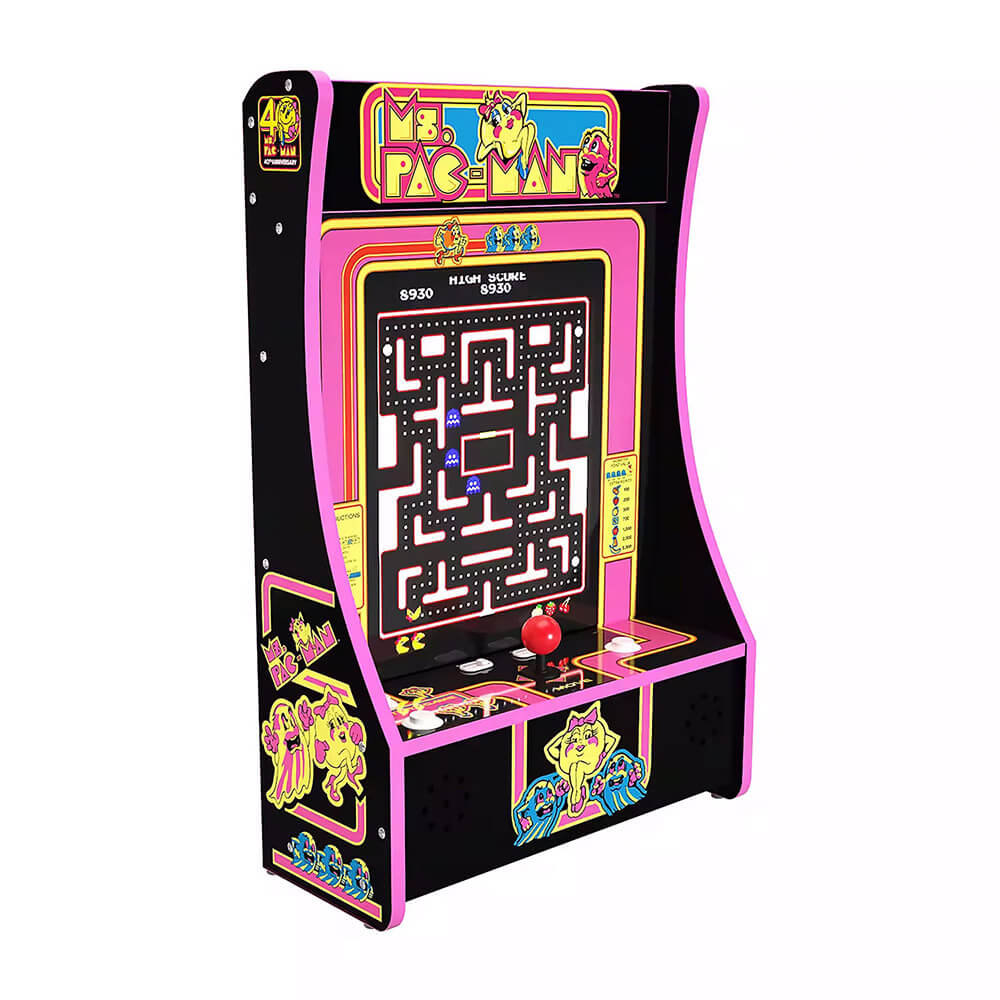 Arcade1Up Ms. Pac-Man 40th Anniversary 10-in-1 Party-Cade