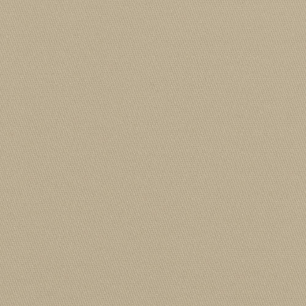 Cordless Cotton Twill Fabric Roller Shade, Taupe, 35" x 66"