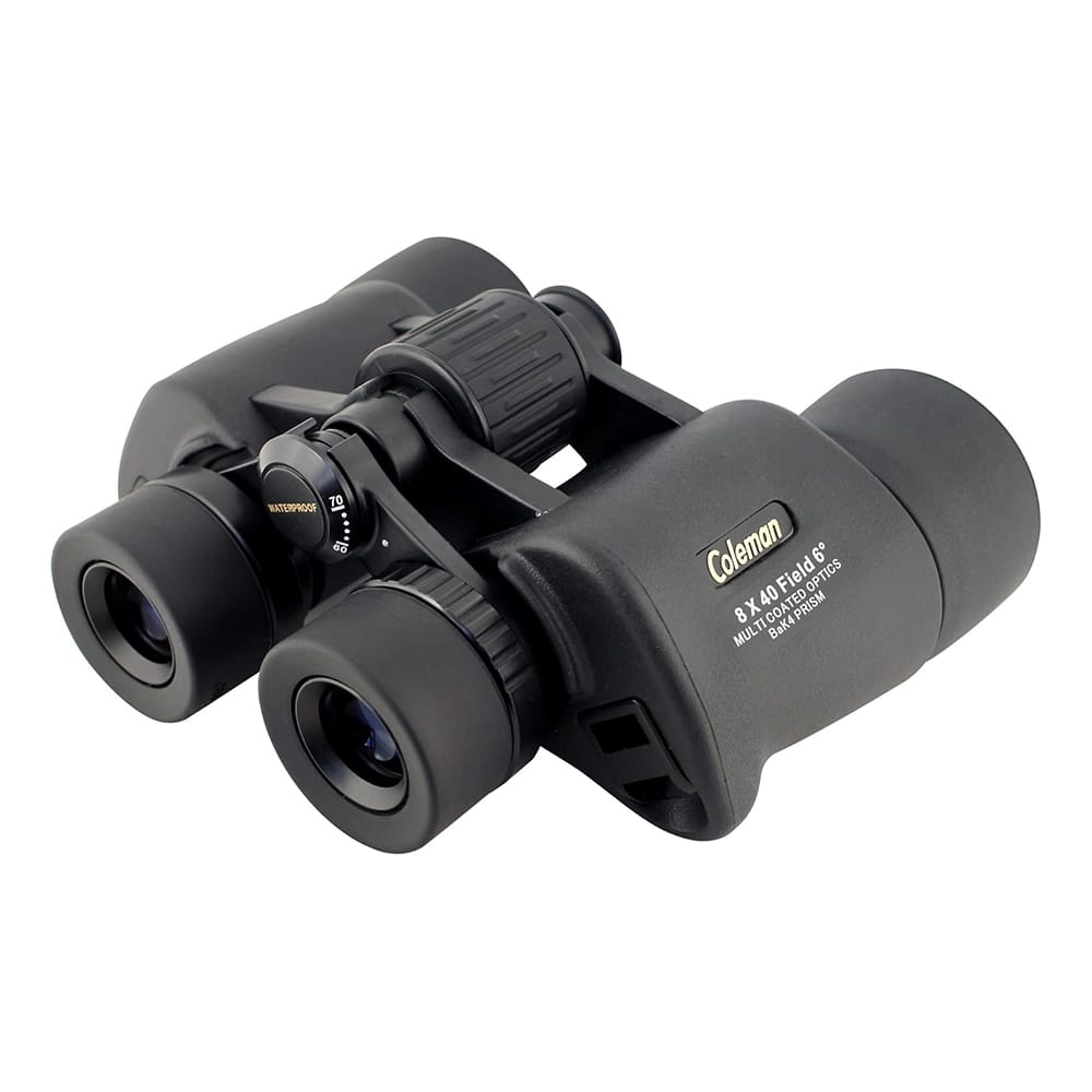 Coleman Signature Multi-Coated 8x40 Waterproof Binoculars, Black
