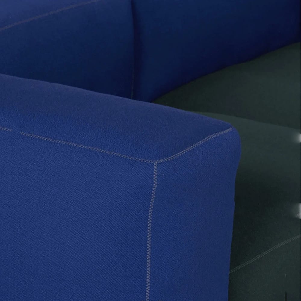 Hay Mags 2.5 Seater Sofa, Blue/Green