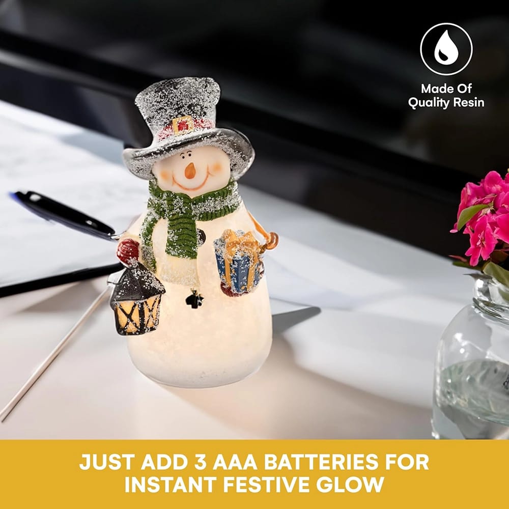 VP Home LED Snowman Figurine