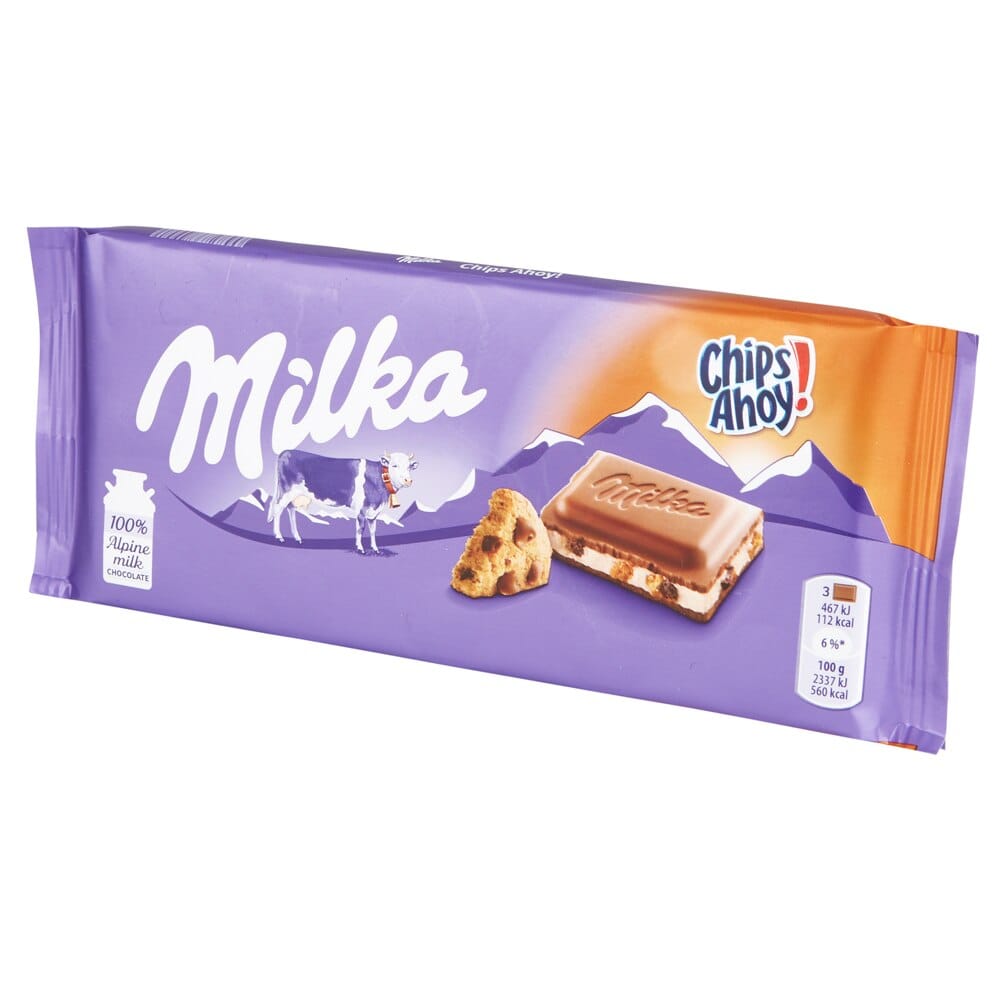 Milka German Chips Ahoy Chocolate, 3.5 oz