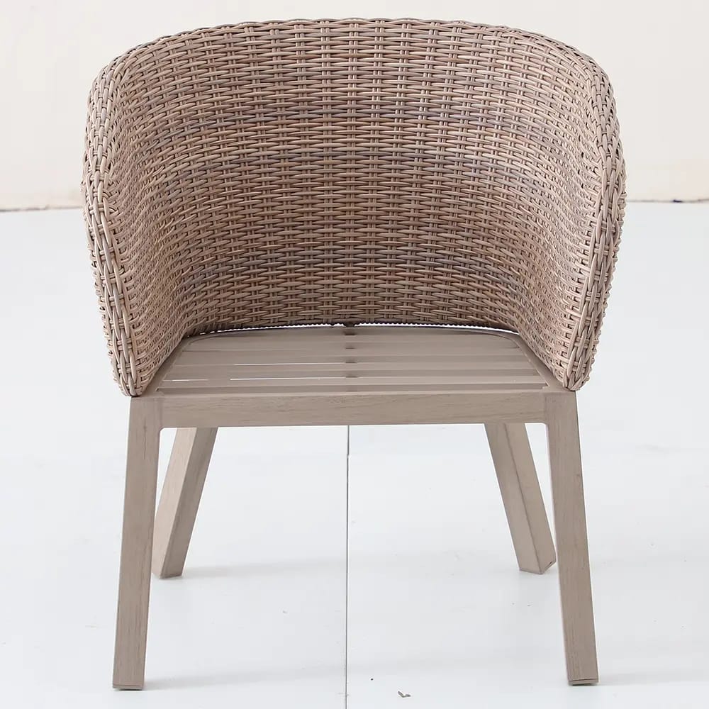 Home Decorators Collection Odenhall Wicker Dining Chair, Brown/Gray, 2 Pack