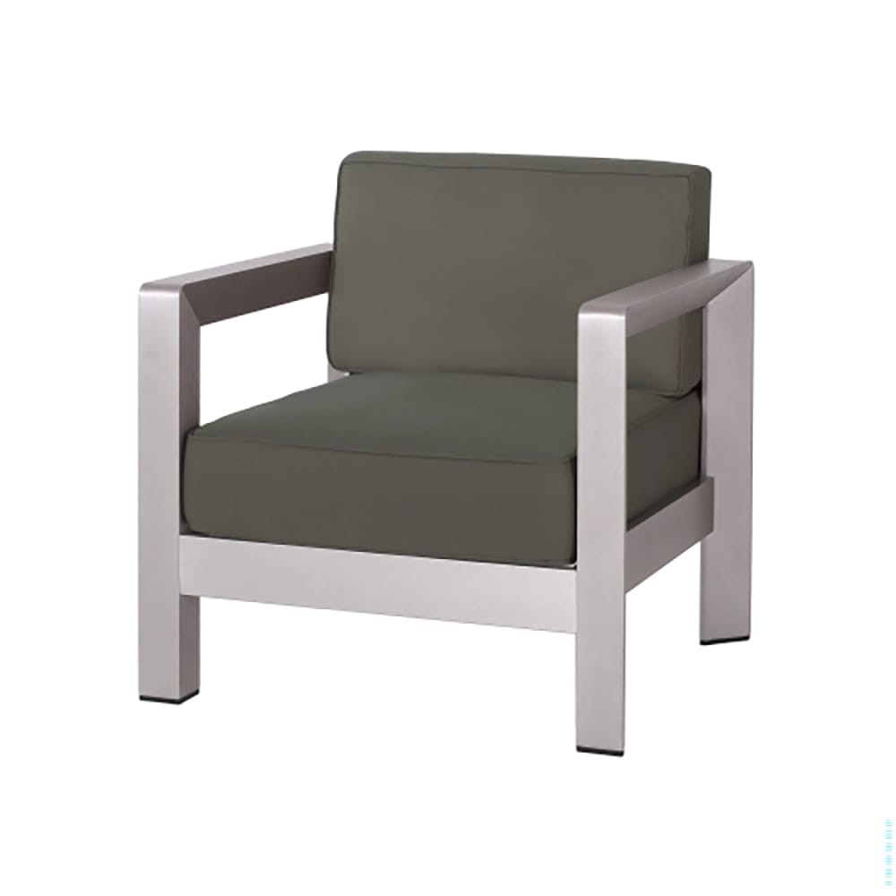 Aviara Club Chair, Gray