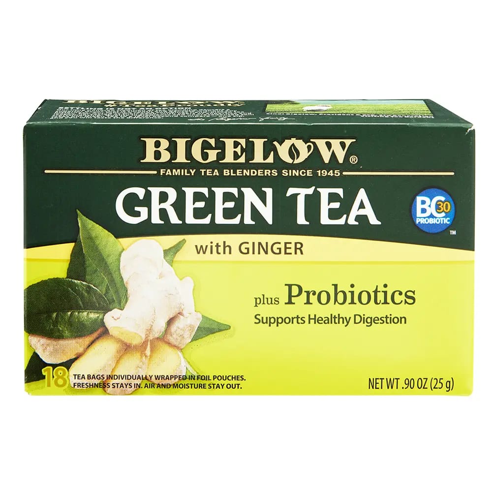 Bigelow Green Tea with Ginger, 18 Count