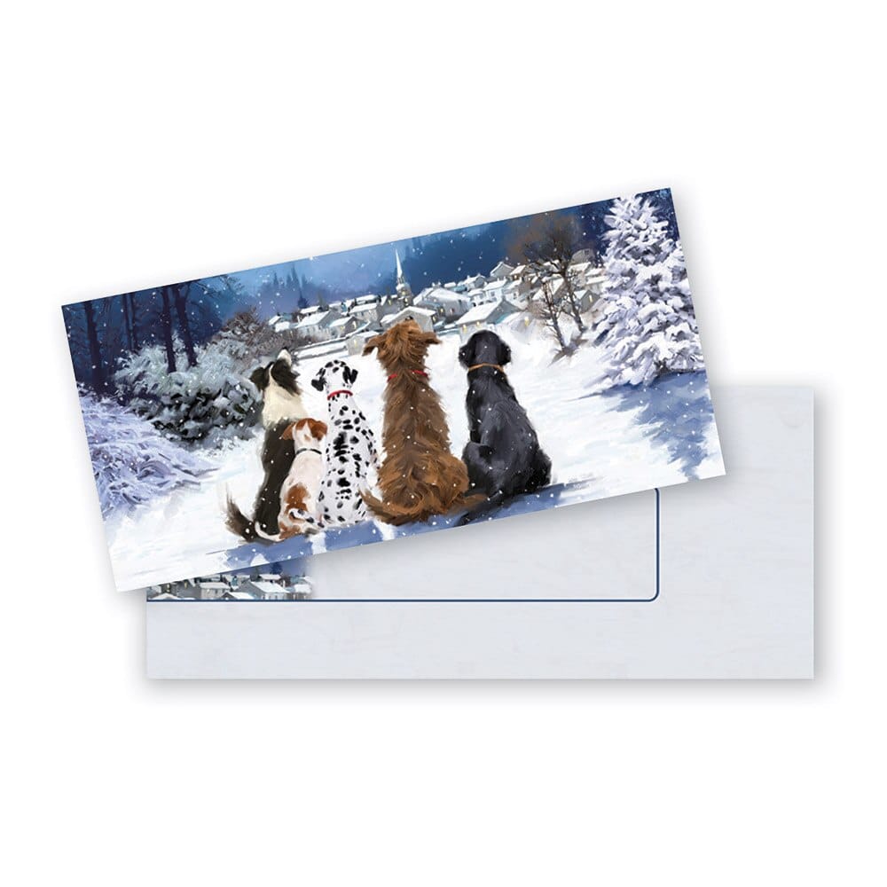 Tall Traditions Christmas Boxed Cards, 18 Pack