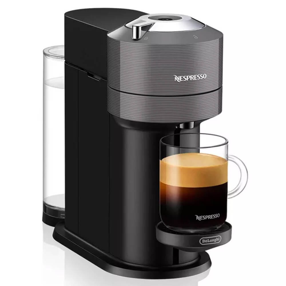Nespresso Vertuo Next Coffee and Espresso Machine by De'Longhi, Gray (Factory Refurbished)