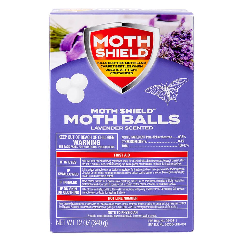 Moth Shield Lavender Moth Balls, 12 oz