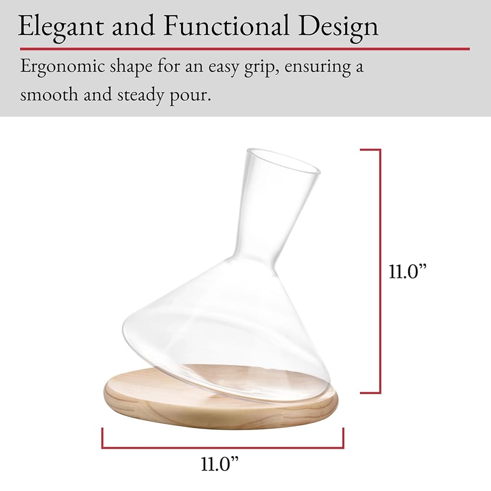 Barvivo Wine Decanter with 2 Glasses
