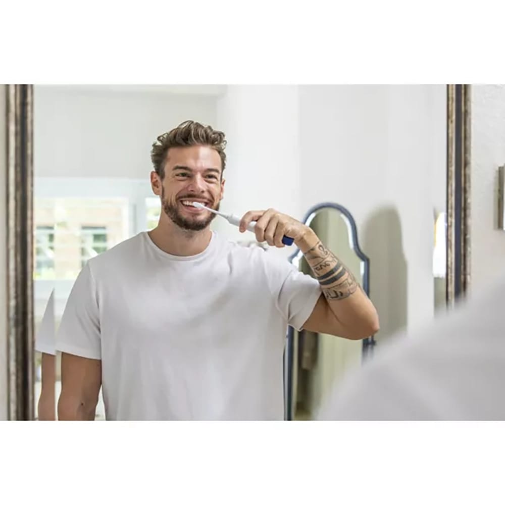 Tranqwil Slimsonic Rechargeable Electric Toothbrush, Silver