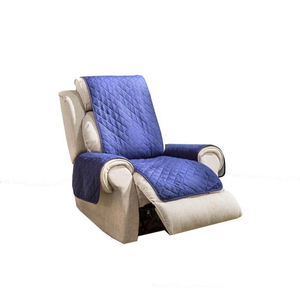 Gregory Harper Reversible Solid Color Recliner Protector, 80" x 65"