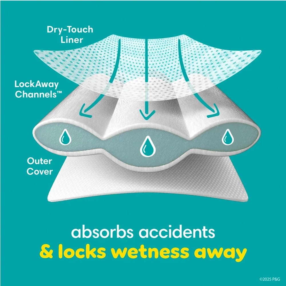 Pampers Peppa Pig Easy Ups Training Underwear, Size 4, 75 Count