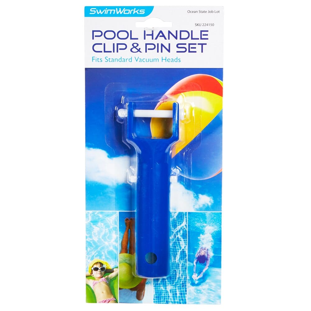 SwimWorks Pool Handle Clip & Pin Set