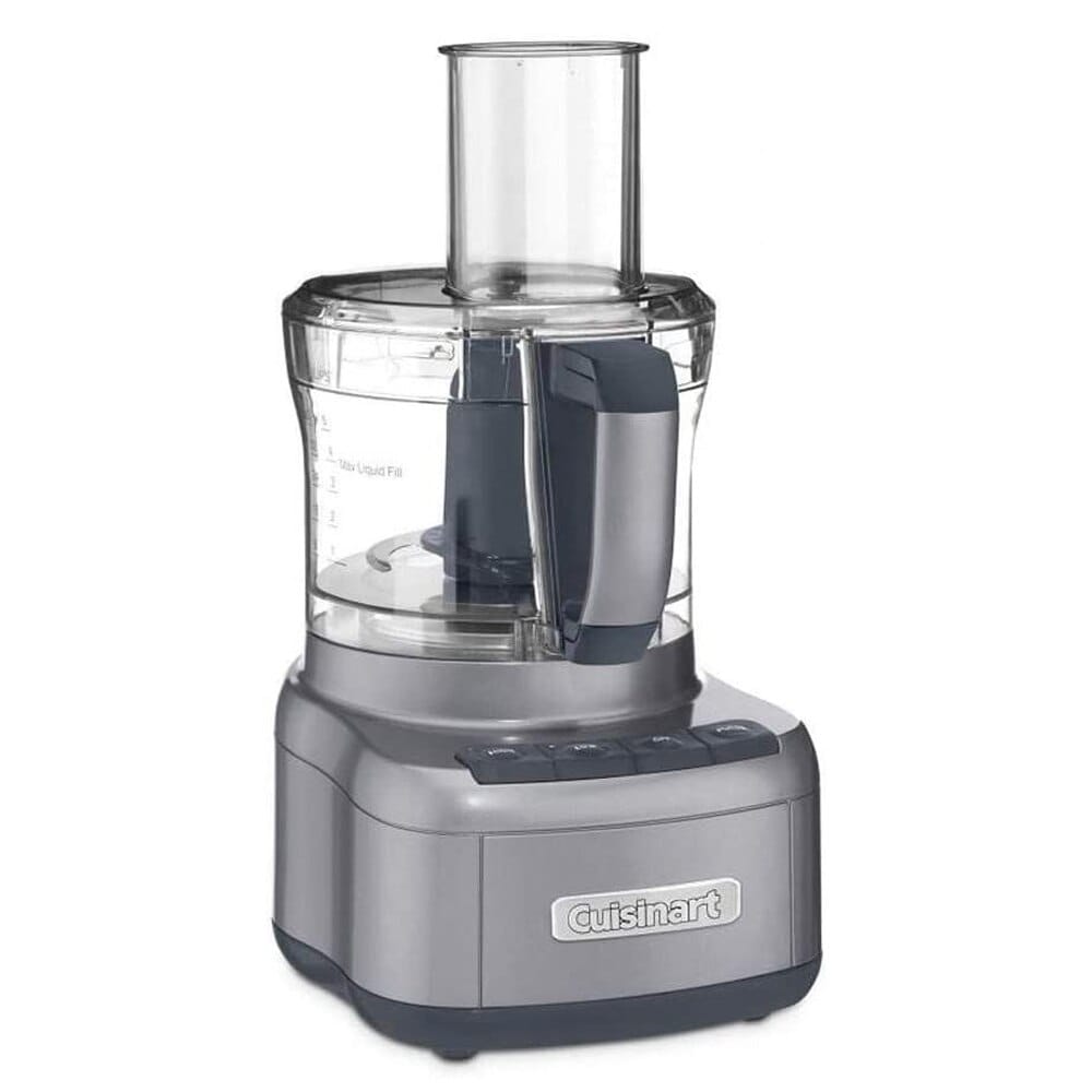 Cuisinart 8-Cup Food Processor, Gunmetal (Factory Refurbished)